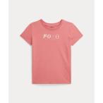 ポロ ラルフ ローレン POLO RALPH LAUREN (ガールズ 2才?6才)ロゴ コットン ジャージー Tシャツ （650ピンク）