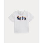 ポロ ラルフ ローレン POLO RALPH LAUREN (ベビー)Polo ベア ロゴ コットン ジャージー Tシャツ （100ホワイト）