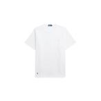ポロ ラルフ ローレン POLO RALPH LAUREN ビッグ フィット ジャージー ポケット Tシャツ （100ホワイト）