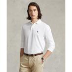 ポロ ラルフ ローレン POLO RALPH LAUREN カスタム スリム フィット メッシュ ポロシャツ （100ホワイト）