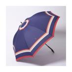 長傘 マルチボーダープリント ポロポニー 日本製 （AUTO）レイングッズ