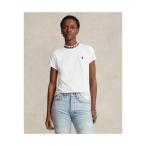 ポロ ラルフ ローレン POLO RALPH LAUREN コットン ジャージー クルーネック Tシャツ （100ホワイト）