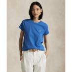 ポロ ラルフ ローレン POLO RALPH LAUREN コットン ジャージー クルーネック Tシャツ (400ブルー)