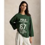  Polo Ralph Lauren POLO RALPH LAUREN графика Logo хлопок джерси - вырез лодочкой (300 зеленый )