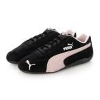 プーマ PUMA レディース スニーカー 韓国ファッション 薄底 SPEEDCAT OG スピードキャット 398846 (ブラック×ピンク)