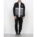 プーマ PUMA メンズ ジャージ上下セット ポリ カラーブロックスーツ_ 687659 （PUMA Black）
