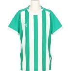  Puma PUMA Puma PUMA футбол TEAMLIGA полоса игра рубашка JR... Kids Junior футболка tops короткий рукав маленький 