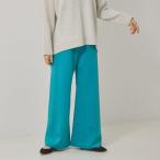 kalitequalite атлас semi Flare брюки ( изумруд зеленый )