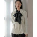 リエディ Re:EDIT ツイードダブルテーラードジャケット （アイボリー）