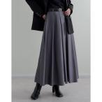 ショッピングリエディ リエディ Re:EDIT タックボリュームフレアスカート （チャコールグレー）