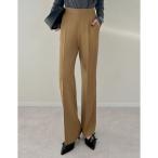 li Эдди Re:EDIT стрейч Mix tsu il semi flare pants ( Camel бежевый )