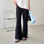 ji-laGeeRA гонки видно semi flair легкий брюки ( черный )