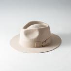 レックハッター Req Hatter MIDDLE BRIM FLAT HAT （LBEIGE）