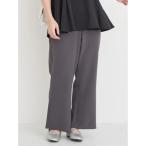 li J &s тянуть Re-J&amp;SUPURE cut tsu il flare pants (. серый )