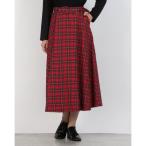リナシメント RINASCIMENTO タータンチェックマキシスカート （var.Rosso）