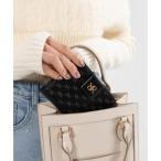 ランダ RANDA モノグラムエンボスデザインウォレット (BLACK)