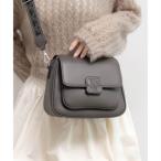 ショッピングモノグラム ランダ RANDA エンボスモノグラムショルダーバッグ （D.GRAY）