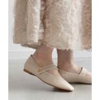 ランダ RANDA  3E モノグラムパーツメリージェーン （BEIGE）