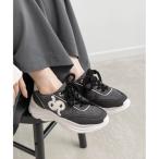 ランダ RANDA モノグラムデザインボリュームソールスニーカー （GRAY）