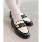 ランダ RANDA 晴雨兼用 モノグラムパーツローファーシューズ （MIX）