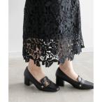 ランダ RANDA 2WAY モノグラムローファーシューズ （BLACK）