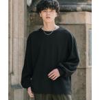 ロッキーモンロー Rocky Monroe Tシャツ 長袖 ワッフル メンズ レディース ロンT カットソー クルーネック 無地 シンプル リラックス