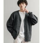 ロッキーモンロー Rocky Monroe カーディガン シャギーニット セーター メンズ レディース モヘアタッチ ライトアウター オーバーサイズ