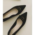 ショッピングJapan ロデスコ RODE SKO 『MADE IN JAPAN』 ダブルリボンフラットパンプス （ブラック）