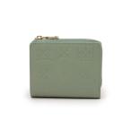 ラシット russet レザーモノグラム財布（CEー047ーOUT） （Green）