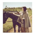 ショッピング15号 フォックスファー付きケープコート(7号?15号) （シナモンベージュ(T)）