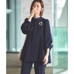 ショッピング結婚 ルイルエブティック RUIRUE BOUTIQUE オケージョンドレス 結婚式 洗える ストレッチ ｜ アシメ プリーツトップス ＆ テーパードパンツ