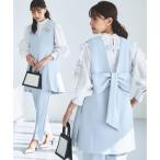  Louis ruebtikRUIRUE BOUTIQUE стрейч l V шея задний лента жилет & конические брюки комплект l входить . тип церемония окончания se