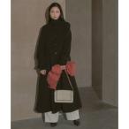  Louis ruebtikRUIRUE BOUTIQUE [2way] чистый Silhouette * одиночный maxi flair пальто l шерстяное пальто * maxi пальто *