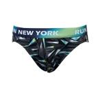  Ran New York RUN NEW YORK Mini бикини Brief ( черный )[ замена * возвращенние товара не возможно ]