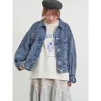 サマンサ モスモス Samansa Mos2 【オーガニックコットン】デニムジャケット （ブルー）