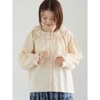 サマンサ モスモス Samansa Mos2 オーバーレースブラウス （キナリ）