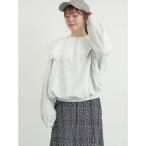 サマンサ モスモス Samansa Mos2 裾バルーン風スウェット （グレー）