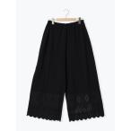 サマンサ モスモス Samansa Mos2 [抗菌防臭]スカラップレースペチパンツ （ブラック）