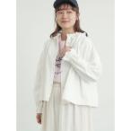 サマンサ モスモス Samansa Mos2 フリル襟ジャケット （オフホワイト）