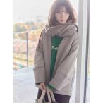 サマンサモスモス ブルー Samansa Mos2 blue 【マシンウォッシャブル】マルチスタイルボンディングブルゾン （ライトベージュ）