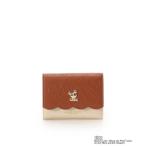 ショッピングサマンサタバサ サマンサタバサプチチョイス Samantha Thavasa Petit Choice ディズニー『Nuiパン』コレクション 折財布 (キャメル)