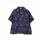 サンディニスタ SANDINISTA アロハリバースプリントシャツ（Aloha 