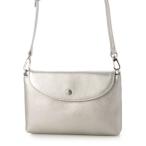 ショゾン SCHOZON コン お財布機能付きポシェット［11-2654］ （シルバー）