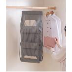  покупка go-shoppinggo сумка место хранения имеется 6 карман три уровень подвешивание ниже вешалка портфель место хранения сумка место хранения портфель. бесформенный предотвращение ( серый )