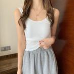  покупка go-shoppinggo топ cup есть Cami майка одноцветный bla белый чёрный накладка есть .... внутренний свадьба видеть .bla