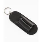 ジャマレ Jamale [Jamale] 日本製 牛革レザー ペンホルダー 印鑑ホルダー メンズ レディース （ブラック）