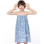 テディショップ Teddyshop 【60×120cm】キッズ ふんわりポップデザインプールラップタオル （スター）