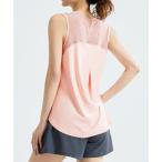 teti магазин Teddyshop женский переключатель сетка раунд Hem фитнес майка ( розовый )