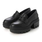 ショッピングティンバーランド ティンバーランド Timberland レディース シューズ ローファー 厚底ENGLISH LOAFER SHOE （BLACK FULL GRAI