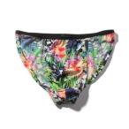  Homme HOM Homme язык ga Brief рисунок предмет ( темно-синий )[ замена * возвращенние товара не возможно ]